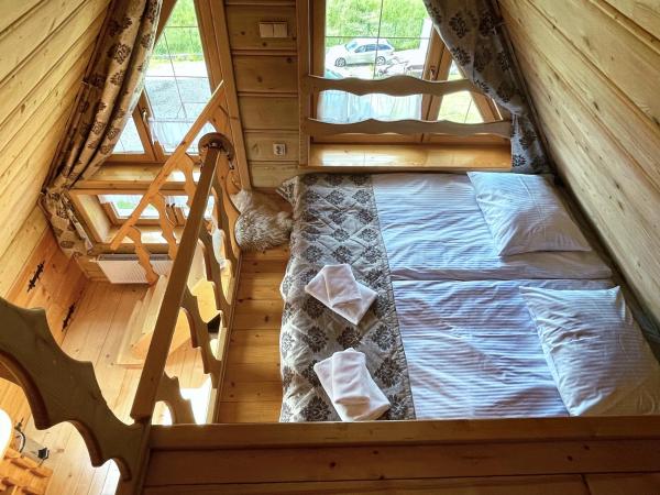 Pensjonat u Ani : photo 6 de la chambre petite chambre double Économique avec mezzanine 