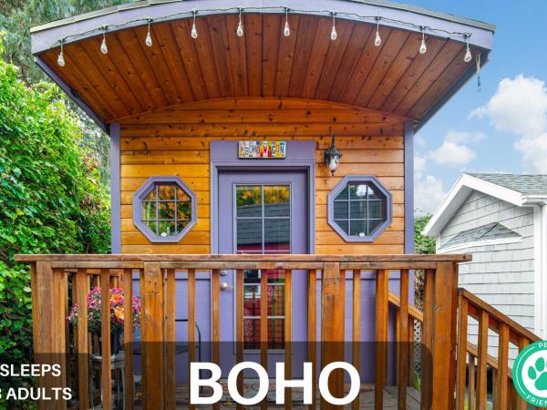 Tiny Digs - Hotel of Tiny Houses : photo 1 de la chambre studio lit queen-size de luxe 