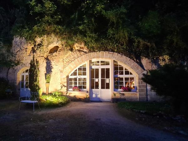 Chambres d'Hôtes Troglodytes Le Clos de L'Hermitage : photo 1 de la chambre chambre double avec salle de bains privative