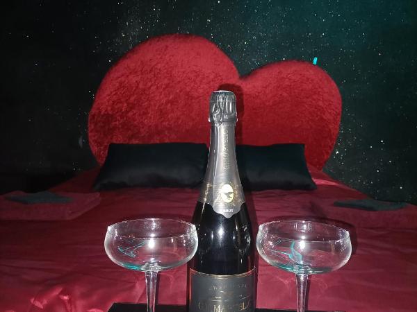 L'instant romance Le Romantique : photo 3 de la chambre chambre double deluxe