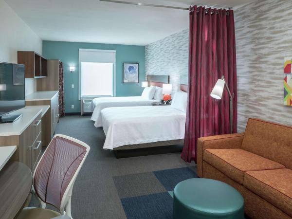 Home2 Suites By Hilton Jacksonville Airport : photo 1 de la chambre studio avec 2 lits queen-size - non-fumeurs