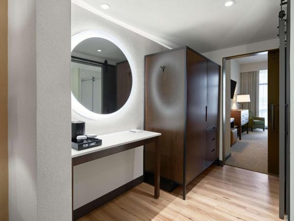 Embassy Suites by Hilton Nashville Downtown : photo 5 de la chambre suite 2 pièces avec lit king-size et balcon