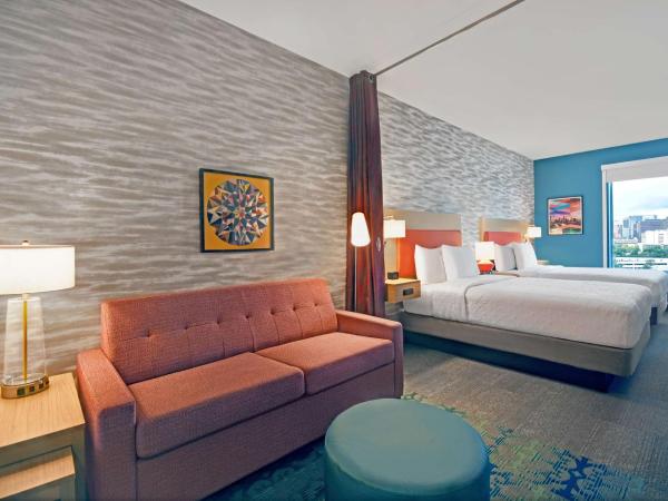 Home2 Suites by Hilton Houston Medical Center, TX : photo 1 de la chambre studio avec 2 lits queen-size - non-fumeurs