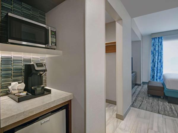 Hilton Garden Inn Houston Medical Center, TX : photo 4 de la chambre suite junior lit king-size avec coin salon