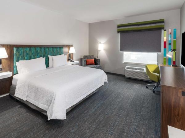 Hampton Inn & Suites Dallas I-30 Cockrell Hill, Tx : photo 1 de la chambre king room with accessible tub - mobility and hearing access/non-smoking