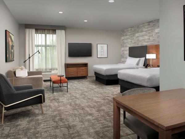 Homewood Suites By Hilton Louisville Airport : photo 3 de la chambre suite studio avec 2 lits queen-size