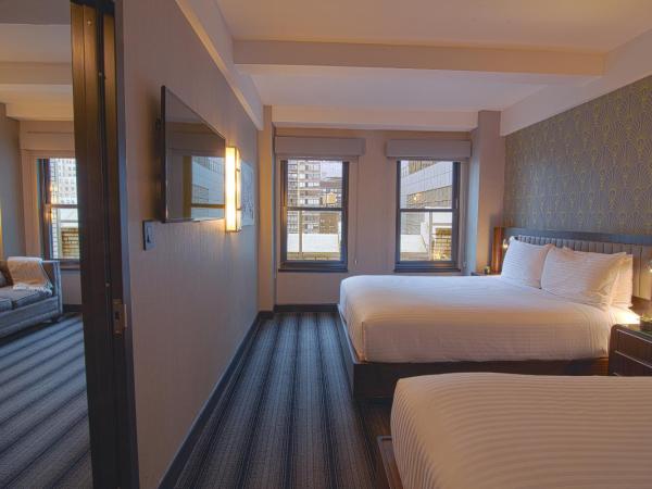 Hotel Edison Times Square : photo 2 de la chambre suite emblématique 2 lits queen-size