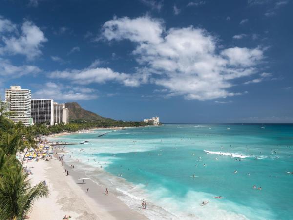 Moana Surfrider, A Westin Resort & Spa, Waikiki Beach : photo 4 de la chambre chambre lit king-size banyan historique - vue sur océan