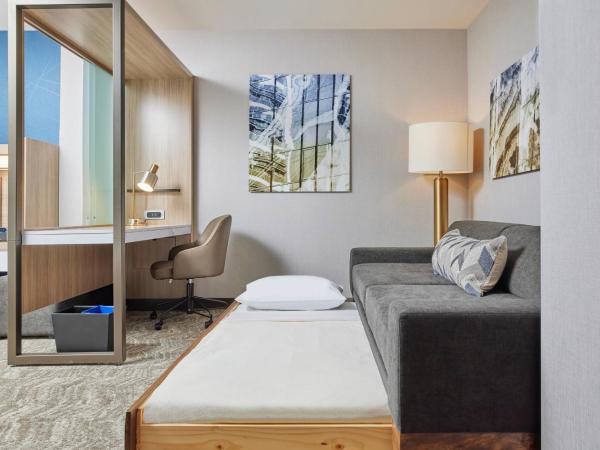 SpringHill Suites by Marriott Chicago Chinatown : photo 4 de la chambre suite lit king-size avec lit gigogne
