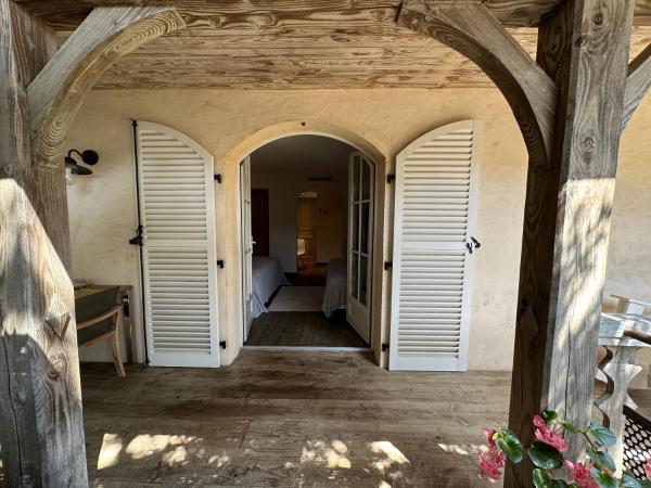 Le Clos des Sept Palmiers : photo 8 de la chambre chambre double avec terrasse