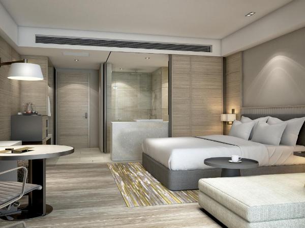 Courtyard by Marriott Ahmedabad Sindhu Bhavan Road : photo 3 de la chambre deluxe king room with 20% discount on spa services