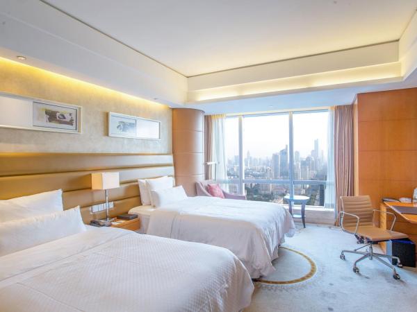 The Westin Nanjing Xuanwu Lake : photo 5 de la chambre chambre lits jumeaux - vue sur lac