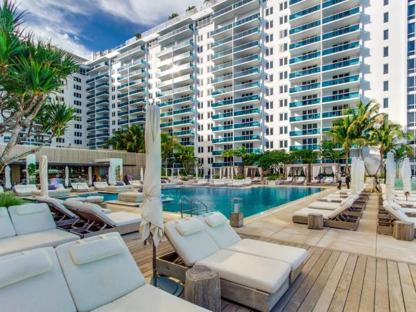 1 Hotel & Homes Miami Beach Oceanfront Residence Suites By Joe Semary : photo 10 de la chambre suite deluxe - vue sur mer