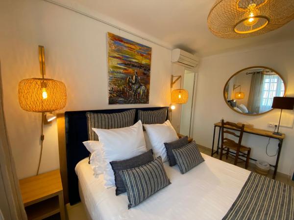 Hôtel Le Neptune en Camargue : photo 2 de la chambre chambre double avec salle de bains privative