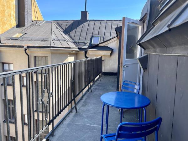 Unique Hotel Jungfrugatan : photo 5 de la chambre chambre double avec balcon