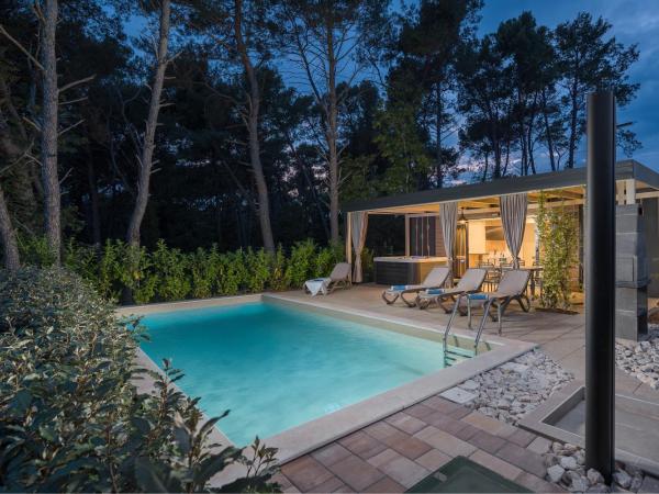 Premium Camping Homes Santa Marina, Lanterna : photo 1 de la chambre mobile home marine de luxe avec piscine privée et bain à remous