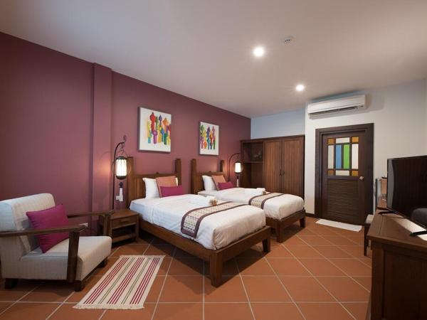 Villa Sanpakoi : photo 1 de la chambre hébergement lits jumeaux supérieur - vue sur piscine