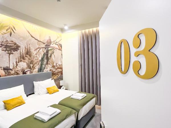 Guest House Jacarandá Faro : photo 7 de la chambre chambre lits jumeaux