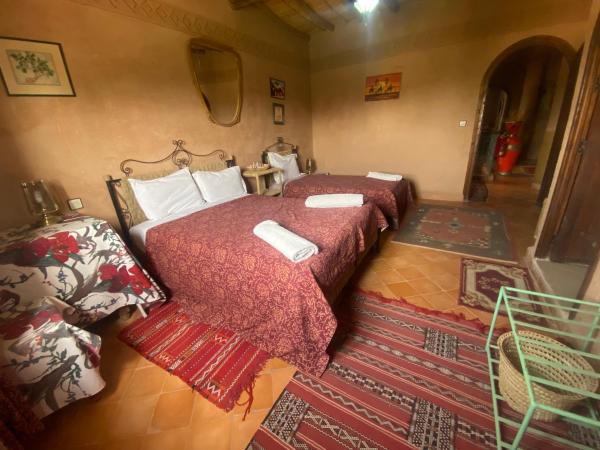 Riad Dar Barbara : photo 8 de la chambre chambre double - vue sur jardin