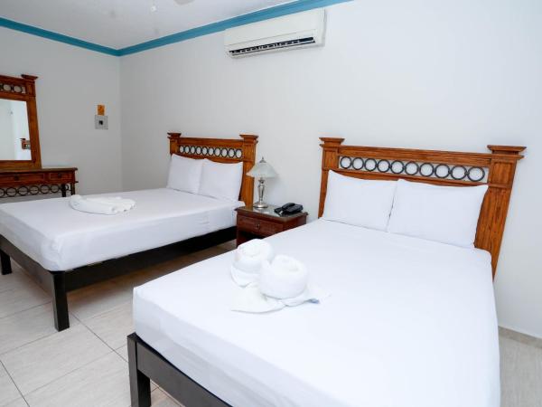 Hotel Avenida Cancun : photo 3 de la chambre chambre lits jumeaux