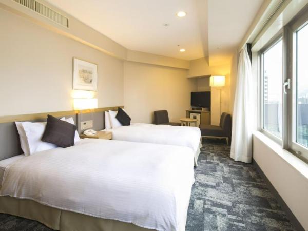Hotel JAL City Nagano : photo 1 de la chambre chambre lits jumeaux d'angle - non-fumeurs
