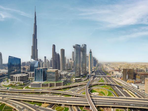 Dusit Thani Dubai : photo 2 de la chambre chambre double de luxe avec vue sur le burj khalifa