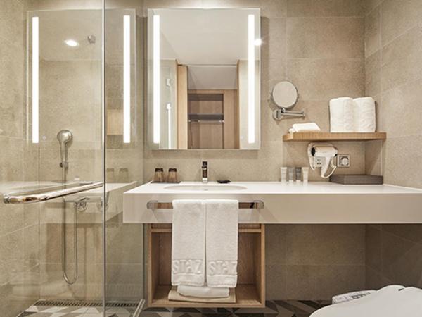 MD HOTEL DOKSAN - Fomerly Staz Hotel Doksan : photo 2 de la chambre chambre lits jumeaux standard avec douche