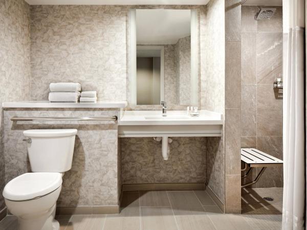 San Antonio Marriott Rivercenter on the River Walk : photo 6 de la chambre grande chambre 2 lits queen-size avec baignoire adaptée - pour personnes à mobilité réduite et malentendantes