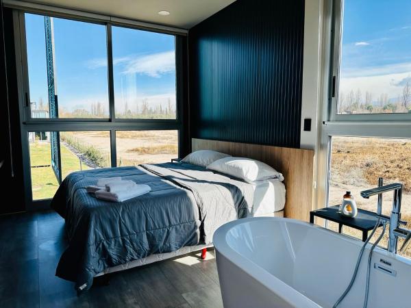 Cubos de Chacras AZUL : photo 6 de la chambre chambre double deluxe avec baignoire