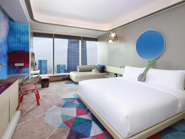 W Suzhou - Jinji Lake : photo 1 de la chambre sensational king, guest room, 1 king, suzhou center view