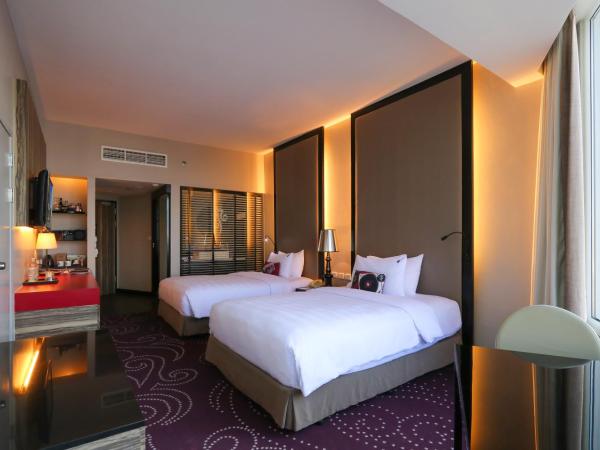 Hard Rock Hotel Pattaya : photo 4 de la chambre chambre double ou lits jumeaux deluxe - vue sur mer