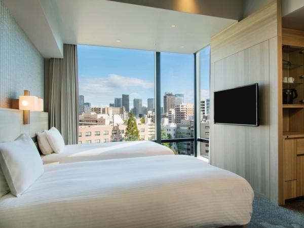 Hotel Keihan Tsukiji Ginza Grande : photo 1 de la chambre chambre lits jumeaux d'angle - non-fumeurs