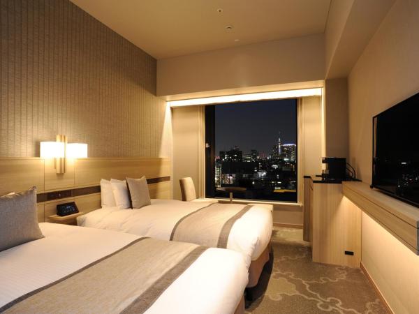 Hotel Keihan Tsukiji Ginza Grande : photo 2 de la chambre chambre lits jumeaux standard - non-fumeurs - Étage supérieur