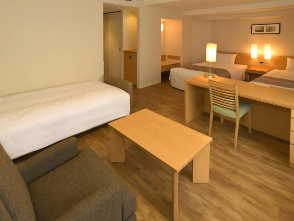 Sapporo View Hotel Odori Park : photo 3 de la chambre deluxe twin room with sofa bed and extra bed - non-smoking