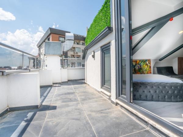 The Gate Kadıköy Downtown : photo 9 de la chambre suite avec baignoire spa