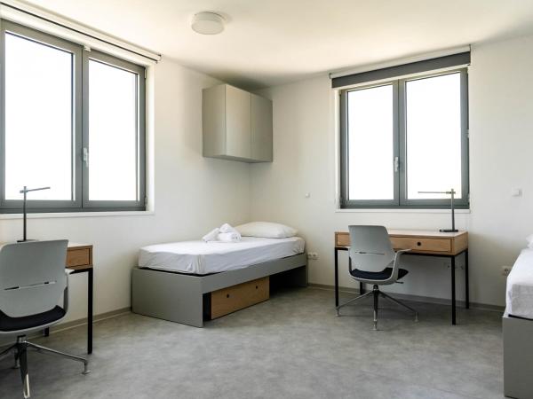 Hostel 'SD Palacin' : photo 2 de la chambre chambre lits jumeaux avec salle de bains privative