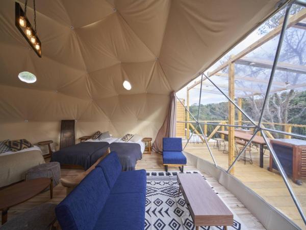 Glamping Resort GLANSO NAGASAKI : photo 3 de la chambre forest dome with shared bathroom (tatoos not allowed at shared bathroom)