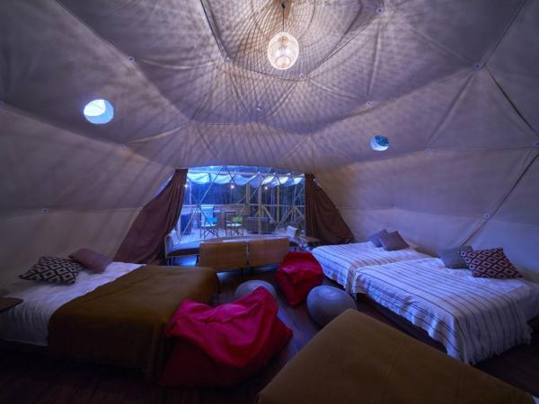 Glamping Resort GLANSO NAGASAKI : photo 7 de la chambre forest dome with shared bathroom (tatoos not allowed at shared bathroom)