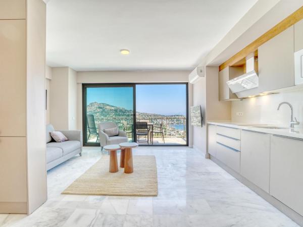 Olira Türkbükü Residences : photo 4 de la chambre appartement - vue sur mer