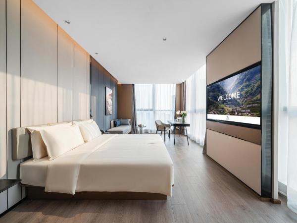 Atour Hotel Chongqing Liangjiang District Jinke Center : photo 1 de la chambre jimu double room