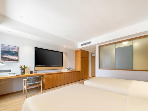Atour X Hotel Wuxi Binhu Sports Center : photo 1 de la chambre chambre lits jumeaux supérieure