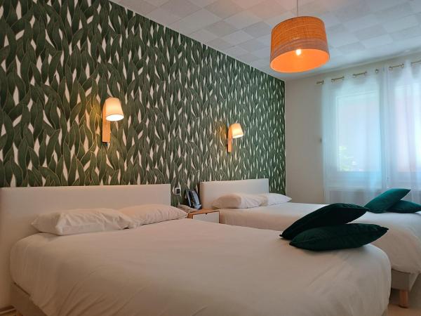 Contact Hôtel Limoges - HOTEL DES DEUX MOULINS : photo 6 de la chambre chambre quadruple