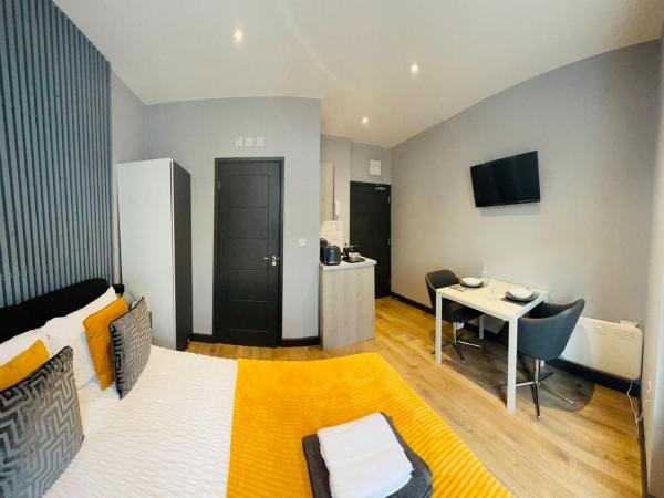 Studios next to Emirates Stadium : photo 2 de la chambre chambre double