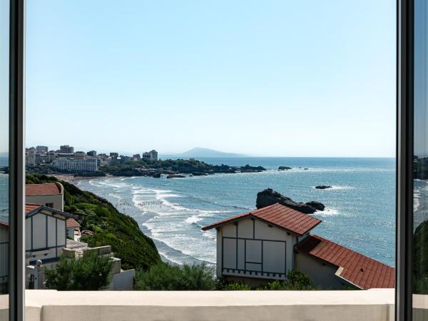 Regina Experimental Biarritz : photo 3 de la chambre chambre double deluxe - vue sur mer