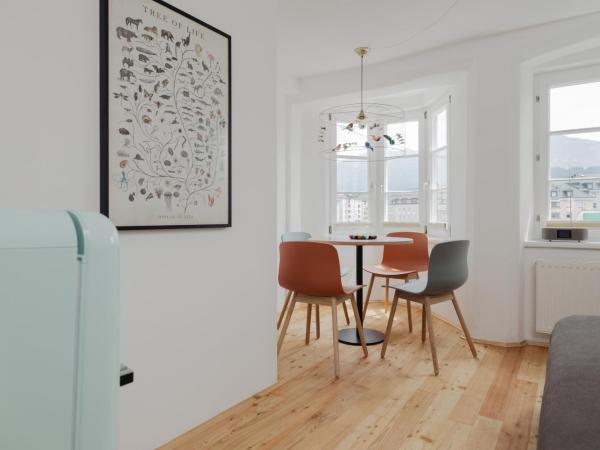 Das Grüne Haus - Boutique Apartments ecofriendly : photo 5 de la chambre appartement avec vue sur la montagne