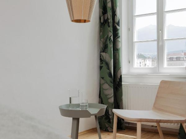 Das Grüne Haus - Boutique Apartments ecofriendly : photo 2 de la chambre appartement avec vue sur la montagne