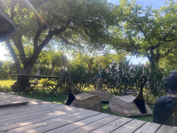 Villa 55 : photo 6 de la chambre chambre double ou lits jumeaux avec accès piscine