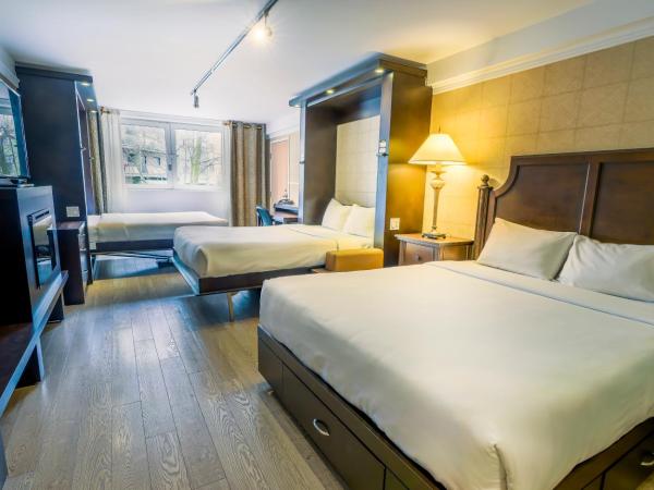 LHotelQuébec : photo 5 de la chambre studio avec 3 lits queen-size