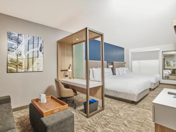 SpringHill Suites by Marriott Chicago Chinatown : photo 7 de la chambre suite avec 2 lits queen-size - lit gigogne
