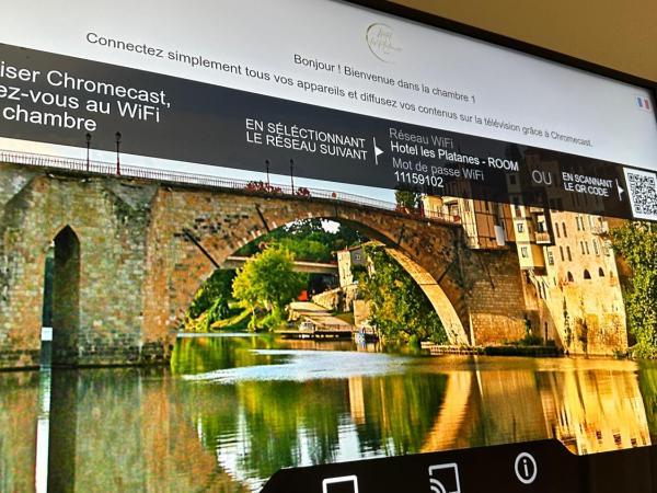 Contact Hôtel les Platanes Villeneuve sur Lot Centre : photo 2 de la chambre chambre double standard